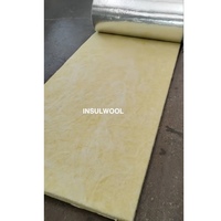 Couverture isolante thermique en laine de verre R94 avec revêtement en aluminium, certifiée ISO, résistante au feu, écologique, en rouleaux
