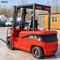 Chariot élévateur électrique à prix de gros, chariot élévateur contrepoids électrique 2 tonnes 60V à mât triplex certifié CE