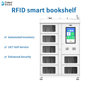 Estantería Inteligente RFID, Gabinete de Biblioteca de Autoservicio con Lector UHF RFID, Sistema Automatizado de Gestión de Libros para Escuelas y Oficinas - Product Image 1