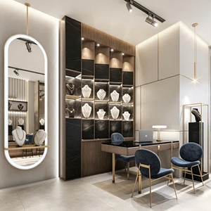 Diseño de Interiores para Tienda de Joyería y Relojes de Lujo, Personalización Completa de la Habitación, Vitrina de Vidrio, Decoración de Tienda - Product Image 5