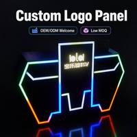 Console DJ personnalisée avec logo, miroir LED Infinity, table DJ anti-vibration Rainbow Abyss, fabrication directe d'usine