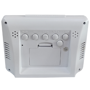 Đồng hồ điện tử <span class=keywords><strong>LCD</strong></span> phòng ngủ sinh viên báo thức có thể phát hiện nhiệt độ điều khiển bằng giọng nói đèn nền kỹ thuật số hiển thị đồng hồ điện tử - Product Image 2