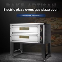 Four à pizza électrique 500 degrés, four à pizza de table, four commercial, four à pizza grande capacité multifonctionnel