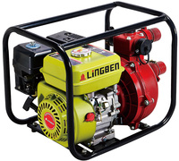 Petite machine agricole de pompage d'eau à essence de 6,5 hp lingben