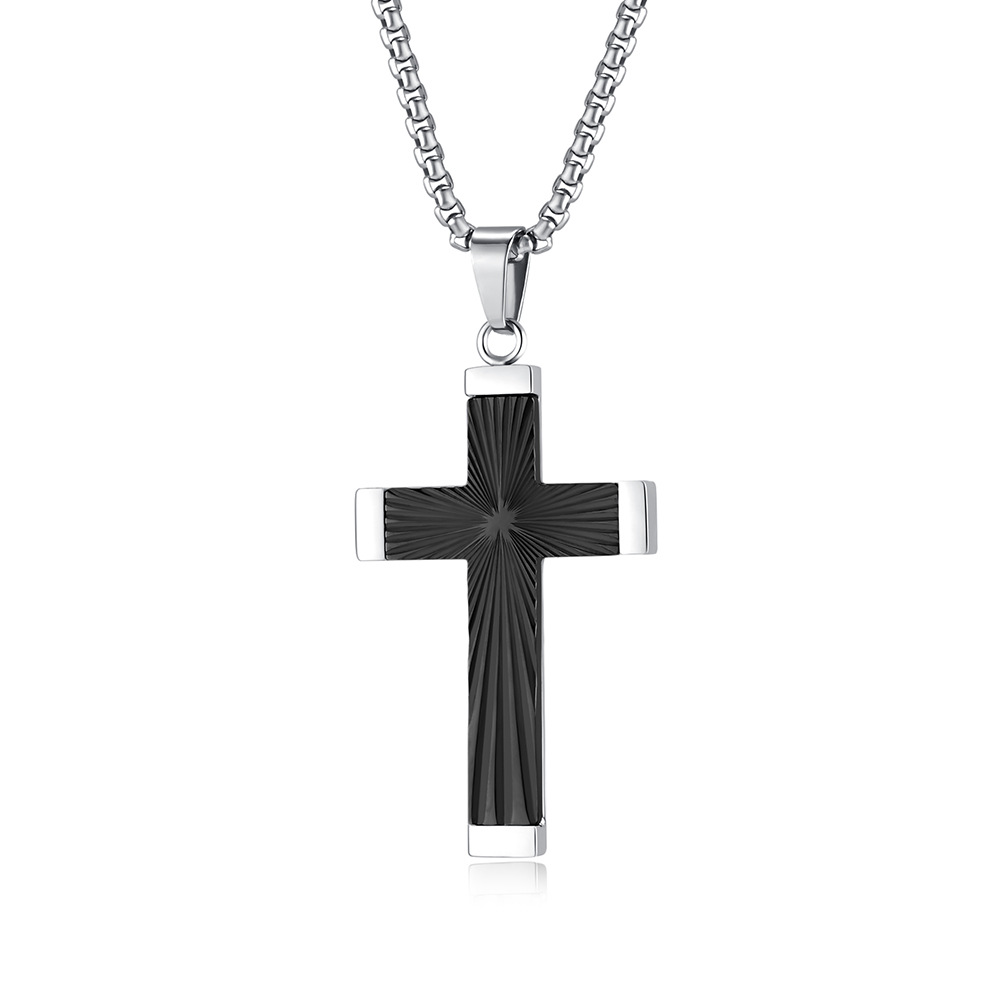 Negro PL001 con cadena de 3*60cm