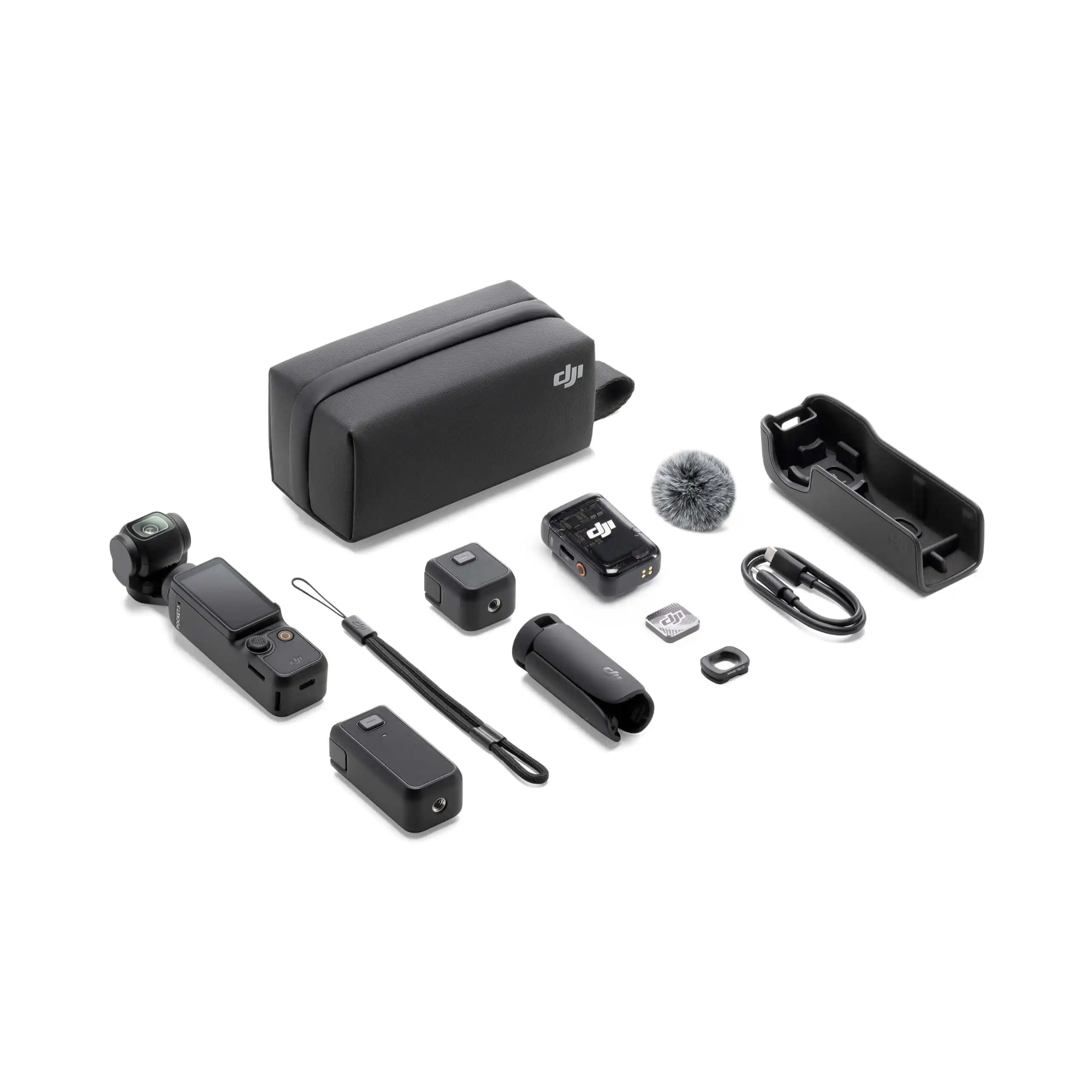 Osmo Pocket 3 Creator Combo กล้อง 4k แบบแกน 3 แกนแบบแกนยึดได้