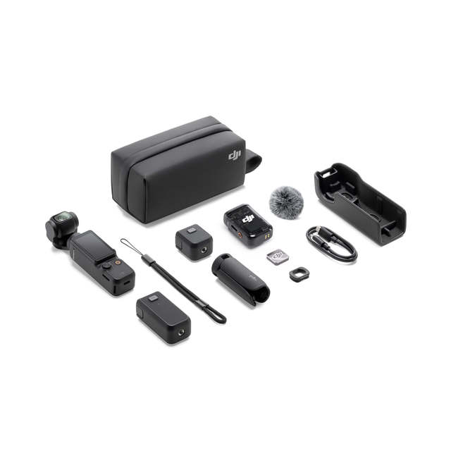Original 3-Axis Gimbal Mechanical Stabilization 4k Camera Osmo Pocket 3 Creator Combo