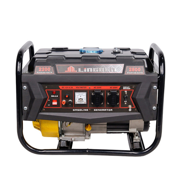 Small Generator Portable 2kw/3kw Cheap Price Gasoline Generators Electric Generator Set for Home Use