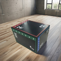 Caja de Salto para Fitness 3 en 1 con Software, Entrenamiento Físico de Fuerza Explosiva, Alto Rebote, Fitness Privado