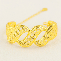 Bracelet Z H vintage géométrique ajouré en filigrane, ouverture tridimensionnelle, pour hommes et femmes, grande taille, bijoux vietnamiens de haute qualité