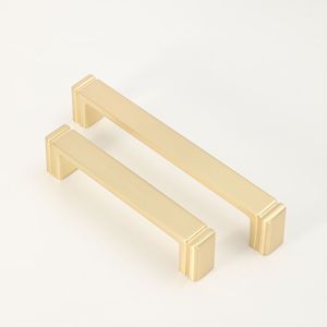 Poignée de meuble minimaliste en alliage de zinc pour tiroir, armoire, porte de cuisine – Quincaillerie durable moulée sous pression - Product Image 1