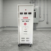 Stabilisateur de tension automatique triphasé LiOA SH3-30KII 30 kVA, entrée 260 V-430 V, régulateur AC pour unités de climatisation industrielles
