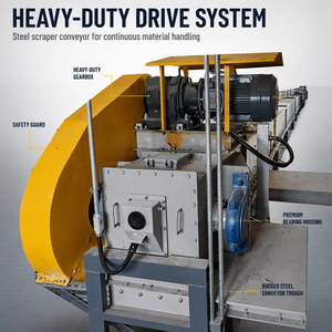 Transportador de cadena de arrastre profesional de China <span class=keywords><strong>Redler</strong></span> para aceites de cereales productos alimenticios nueva goma ajustable para planta de fabricación - Product Image 2