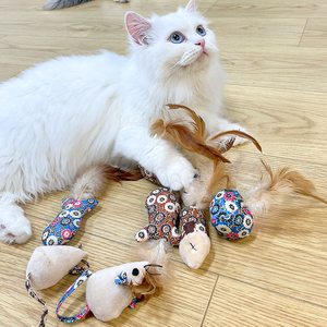 Peces ratón de bola de juguete de gato <span class=keywords><strong>catnip</strong></span> cat Accesorios - Product Image 5