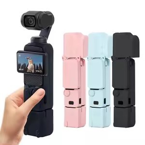Dji osmo पॉकेकेट3 सिलिकॉन केस ऑल-राउंड ड्रॉप प्रतिरोध केस स्पोर्ट्स कैमरा एक्सेसरीज़ कई रंगों का समर्थन करता है - Product Image 2