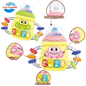 Botol minum bayi lembut, mainan edukasi gigitan bayi, dot botol Musik - Product Image 2
