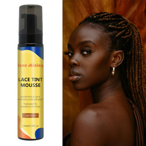 Etiqueta privada Logotipo personalizado Lace Tint Spray 4 tonos Venta al por mayor Lace Tinted Foam <span class=keywords><strong>Mousse</strong></span> 100ml - Product Image 1