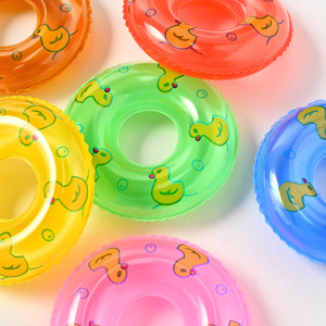 Canard gonflable coloré en PVC, mini bouée <span class=keywords><strong>de</strong></span> <span class=keywords><strong>bain</strong></span> pour bébé, produits <span class=keywords><strong>de</strong></span> <span class=keywords><strong>bain</strong></span>, jouet flottant pour piscine, <span class=keywords><strong>anneau</strong></span> <span class=keywords><strong>de</strong></span> flottaison pour enfants, garçons et filles, vente chaude - Product Image 3