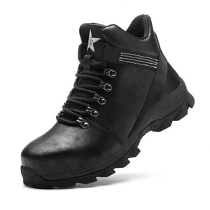 Botas de Trabajo para Hombre de Alta Calidad Directo de Fábrica, Personalizables al por Mayor, con Puntera de Acero, Anti-Impactos, Calzado de Seguridad Indestructible - Product Image 2