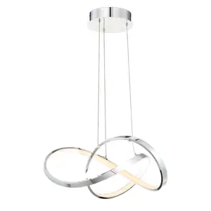 Zg Morden Roestvrijstalen Indoor Light Deco Commercia Led Hanglamp Voor Hotel
