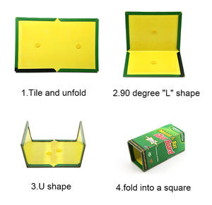 Trampa para Ratones al por Mayor, Tabla Adhesiva con Pegamento para Atrapar Ratones, Adhesivo para Control <span class=keywords><strong>de</strong></span> Roedores, Trampas <span class=keywords><strong>de</strong></span> Pegamento para Ratones y <span class=keywords><strong>Ratas</strong></span> - Product Image 4