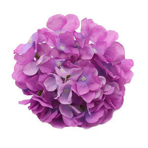 <b>Artificial</b> <b>Hydrangea</b> Flower Heads Silk High Simulation Wedding Decorations 10cm Reusable Home Props - Product Image 5