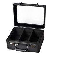 Boîte de rangement personnalisable en aluminium pour cartes de sport gradées, cartes à collectionner, cartes de baseball, cartes PSA et Toploader, compatible BGS CSG