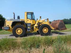 Chargeuse frontale Komatsu WA470-3 en bon état, série Wa380/Wa320, pompes hydrauliques MOOG, capacité de charge nominale de 15 tonnes, à vendre - Product Image 3