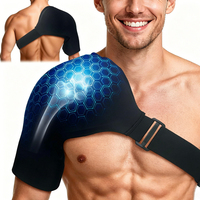 Bingyuan – Compresse froide réutilisable pour thérapie chaud-froid, enveloppement d'épaule, attelle de compression froide pour soulagement des douleurs articulaires et gonflements musculaires