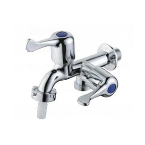 Bon <span class=keywords><strong>prix</strong></span> ABS Double Poignée En Plastique Robinet <span class=keywords><strong>D</strong></span>'<span class=keywords><strong>eau</strong></span> Simple Robinet Froid Robinet <span class=keywords><strong>D</strong></span>'<span class=keywords><strong>eau</strong></span> Salle De Bains Bassin Évier De Cuisine Accessoires - Product Image 1