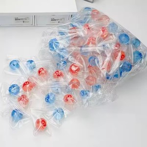 Mini-balle anti-stress ronde transparente bleue Squishy Tabas, jouet sensoriel pour enfant, cadeau de vacances, boîte surprise - Product Image 2