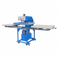 Nouvelle presse à chaud hydraulique à deux postes de travail, vente en gros d'usine, économe en énergie, grand format, pour impression de t-shirts et strass, 220V