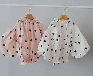 Vêtements pour enfants Thaïlande : Chemise hawaïenne pour filles, style Punjabi assorti - Product Image 3