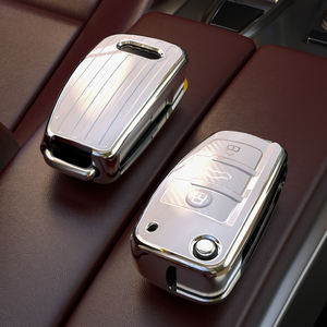 <span class=keywords><strong>Coque</strong></span> de protection de <span class=keywords><strong>clé</strong></span> à distance en TPU pour <span class=keywords><strong>Audi</strong></span> A3, 8P, A4, A5, A6, A7, A8, Q7 - Product Image 4