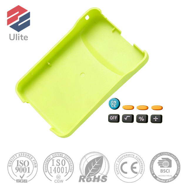 High Quality Injection Molding Calculator Cover ABS Smooth Finish Desktop Calculator Shell Aesthetic Housing Injection Molding