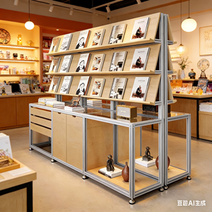 ตู้โชว์อะลูมิเนียมโปรไฟล์บอร์ดเบิร์ชโอเชียน แบบตั้งพื้น <span class=keywords><strong>ชั้น</strong></span><span class=keywords><strong>วาง</strong></span>ของและชั้น<span class=keywords><strong>วาง</strong></span>โชว์แบบเรียบง่ายและทันสมัยหลาย<span class=keywords><strong>ชั้น</strong></span> - Product Image 6