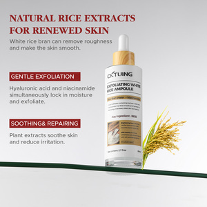 Suero Exfoliante Coreano Glow Rice Peeling para el Cuidado de la Piel, Exfoliante Facial y Corporal, Eliminador de Piel Muerta, Suero de Arbutina y Arroz - Product Image 3