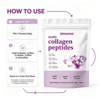 Poudre de protéines multi-collagène à marque privée OEM avec biotine et vitamine C – Compléments beauté pour adultes pour la croissance de la peau et des cheveux