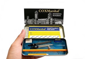 Offre Spéciale sur le Marché Africain : Kit de Matériel Scolaire 13 Pièces en Métal pour Étudiants – Outils de Dessin et de Géométrie Spéciaux pour Examens - Product Image 5