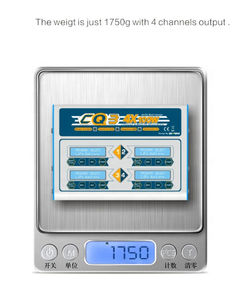 Chargeur de batterie multifonctionnel pour modèle d'aviation CQ3 4 canaux 110-240V AC/DC Port 6S 100W pour batterie LiPo LiFe NiMH NiCd - Product Image 6