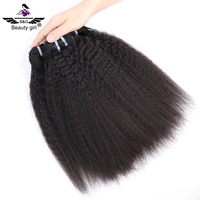Meilleures ventes : Lots de cheveux raides Yaki en gros, Cheveux humains vierges bruts Kinky Straight, Fournisseurs d'autres cheveux artificiels pour tressage
