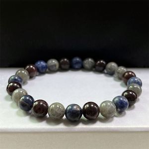 Pulsera de Piedra Natural con Cuentas de Vidrio Coloridas para Limpieza de Chakras, Servicio de Exportación Global Premium, Paquete Listo para Comercio Electrónico - Product Image 5