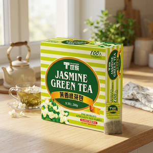 Jiuzhou Jasmine Black <b>Tea</b> Bag 2g-HALAL/HACCP/ISO Certified Best Taiwan Bubble <b>Tea</b> Supplier 3 Year Shelf Life - Product Image 2