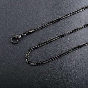 Collier ras du cou fin en acier inoxydable, chaîne réglable à maillons Chopin, plaqué <span class=keywords><strong>or</strong></span> 18 carats, fermoir mousqueton, bijoux unisexe pour <span class=keywords><strong>le</strong></span> quotidien - Product Image 4