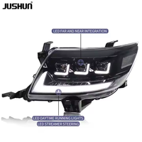 Bloc Optique Avant LED JUSHUN Amélioré pour Toyota Hilux VIGO 2012 2013 2014 – Phares Avant Pièces Auto