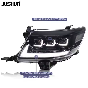 Ensamblaje de Faro LED JUSHUN Mejorado para Toyota Hilux <span class=keywords><strong>VIGO</strong></span> 2012 2013 2014, Faros Delanteros LED, Repuestos de Auto - Product Image 3