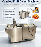 Machine à couper les fruits secs, les dattes, la noix de coco, les fruits conservés en cubes