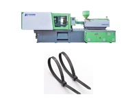 Attache de câble en nylon en plastique PA PA66 autobloquant à vitesse rapide faisant la machine