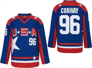 2024 thiết kế logo của riêng bạn Ice Hockey Jersey Chất lượng cao Thêu khâu Ice Hockey Jersey