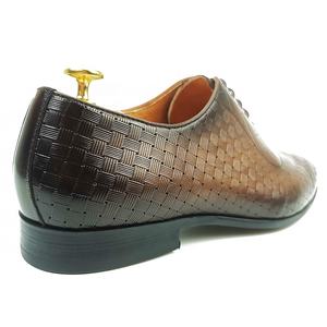 Zapatos de vestir de cuero genuino para hombre, calzado Formal, <span class=keywords><strong>Oxford</strong></span>, hecho a mano - Product Image 5